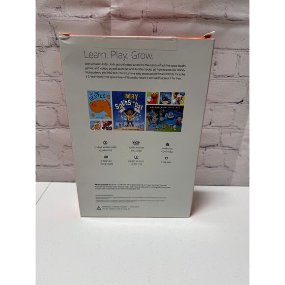 Amazon Fire 7 Kids Edition (7th Generation) 16GB, 7In - Blue - Picture 2 of 6